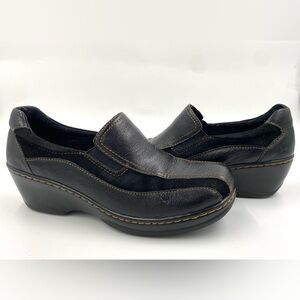 BOC Clogs Women's 8.5 Black Nurse Comfort Slip-on Work Shoes